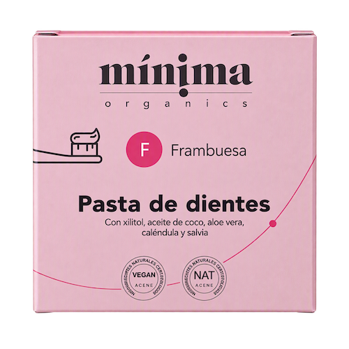 Pasta de dientes bio - FRAMBUESA (CON FLÚOR)